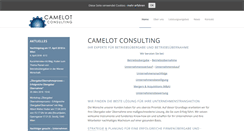 Desktop Screenshot of camelot-consulting.at